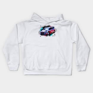 Hayden Paddon's Hyundai i20 WRC Kids Hoodie